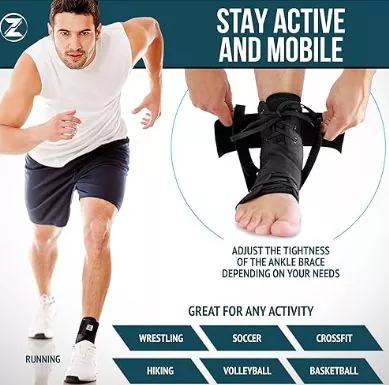 Dè a bhios taic brace ankle acraigle a 'dèanamh?